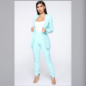 Fashion Nova matching blazer set